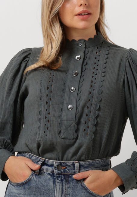 Donkergrijze ANTIK BATIK Blouses AYA BLOUSE - large