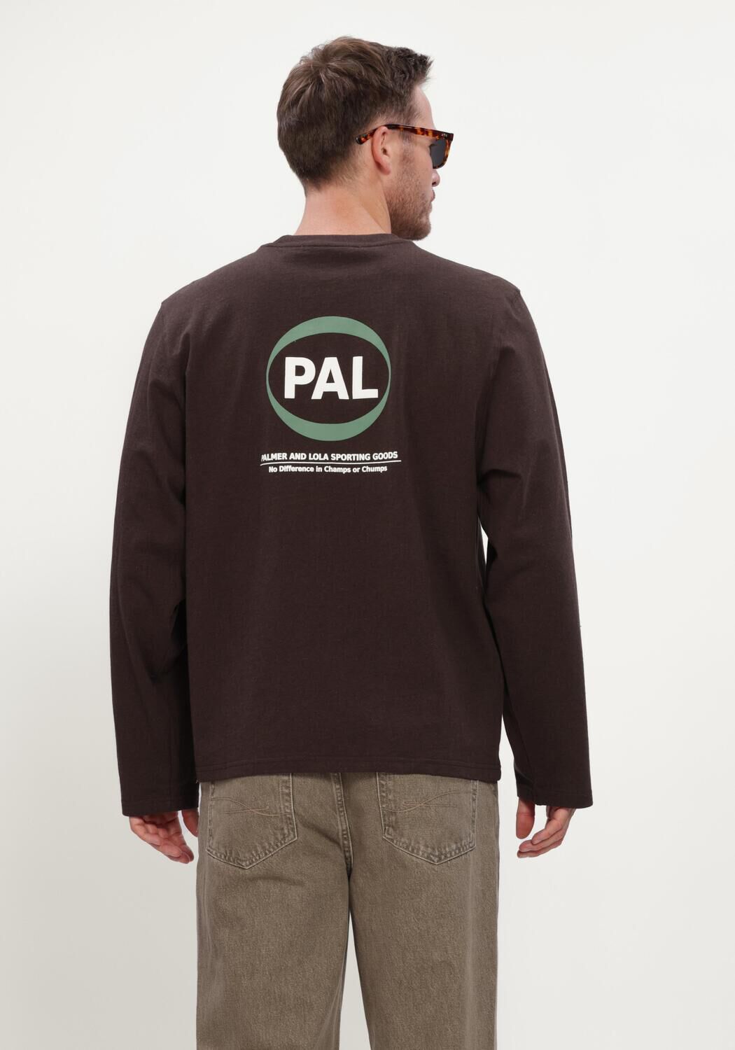 Bruine PAL Sporting Goods T-shirt PRE GAME LONGSLEEVE - large