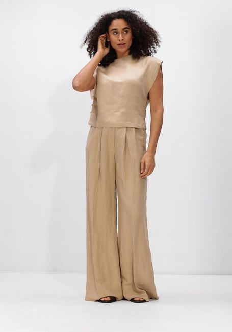 Zand DEVOTION Wijde broek PETAL - large