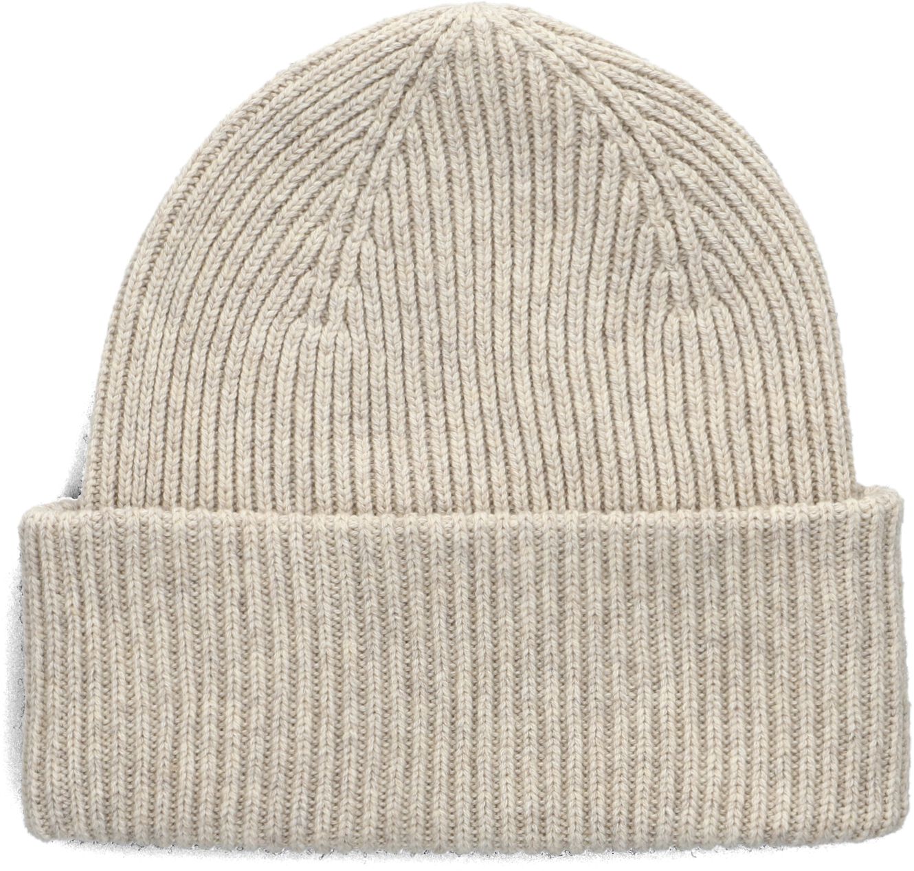 Profuomo Muts
Heren Beanie Wool, Materiaal: Wol, Kleur: Beige afbeelding 1