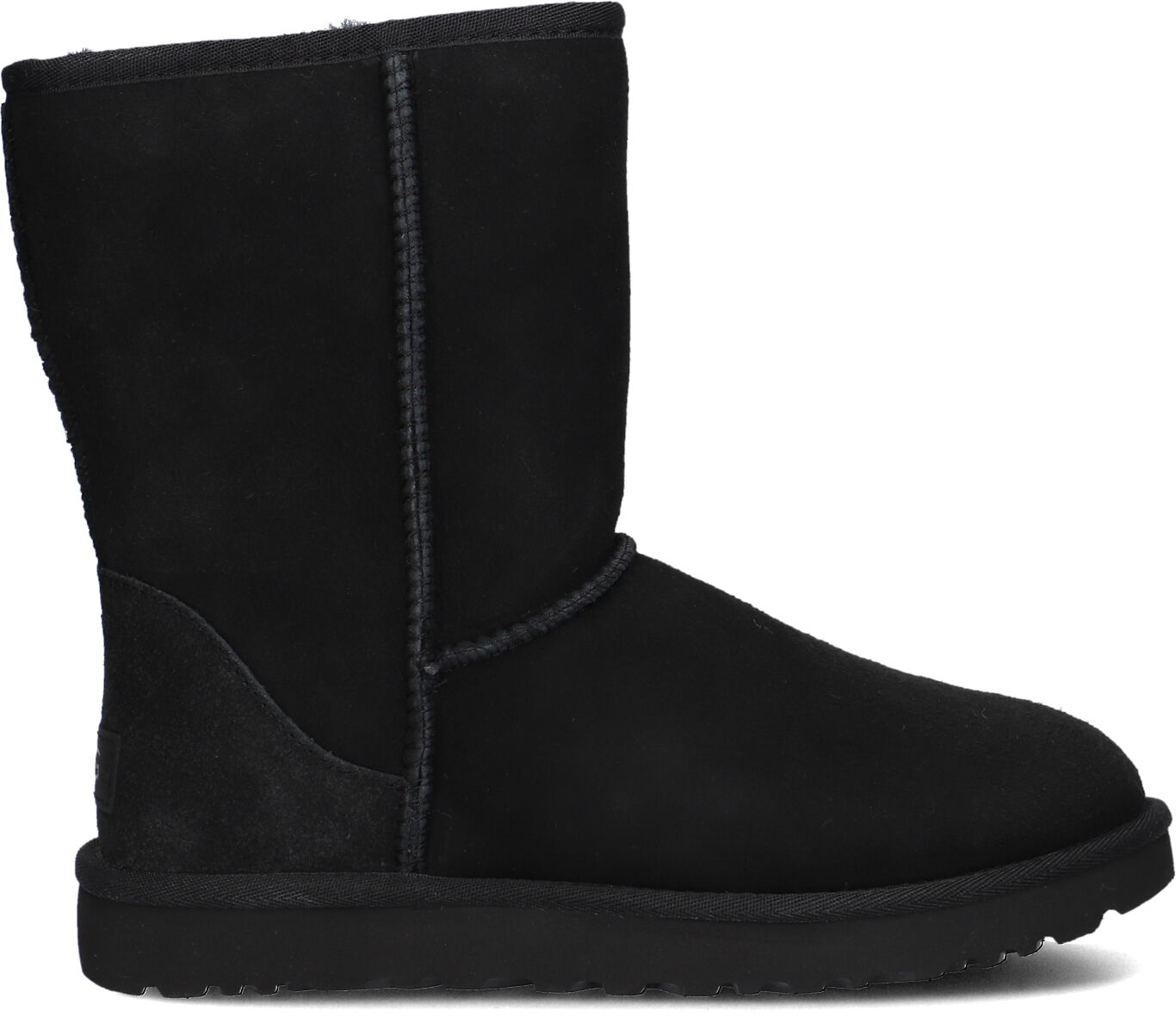 UGG Vachtlaarzen Dames Classic Short Ii, Maat: 42, Materiaal: Suède, Kleur: Zwart