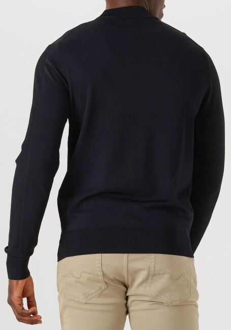 Zwarte GENTI Trui TURTLE LS - large