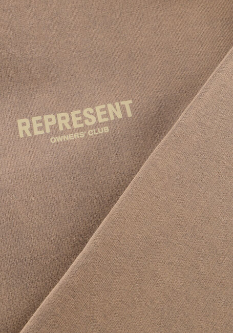 Taupe REPRESENT Sweater REPRESENT OWNERS CLUB HOODIE - large