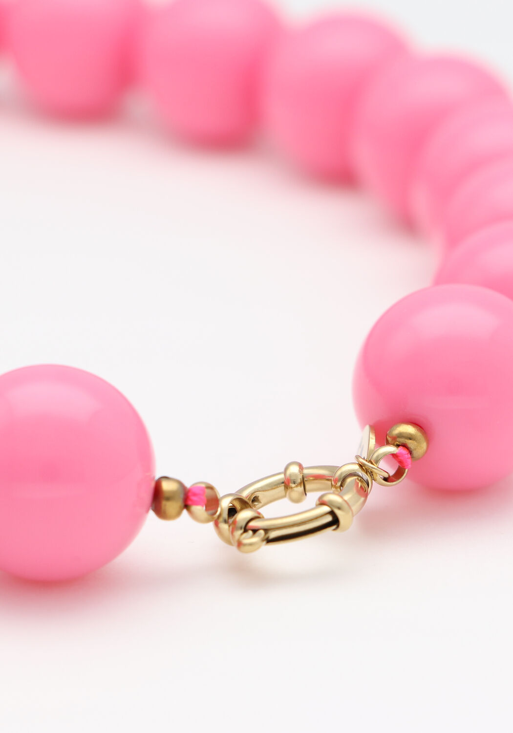 Roze BONNIE STUDIOS Kettingen WILMA NECKLACE - large