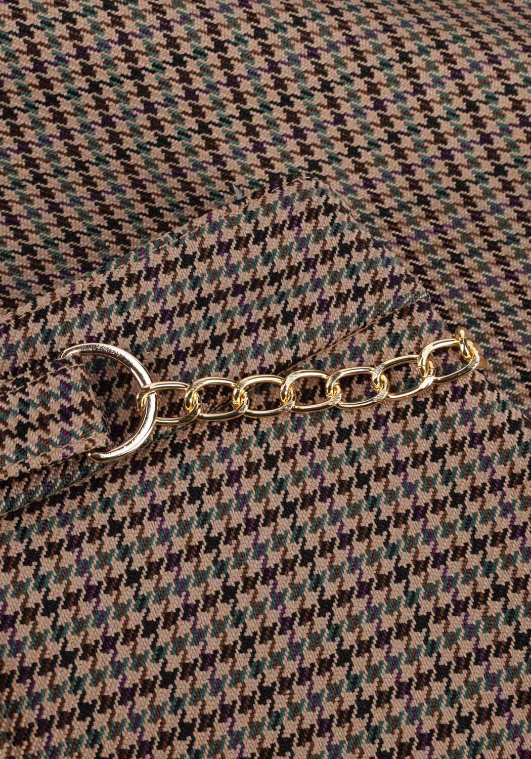 Bruine AAIKO Minirok ENORA PIED PES 561 - large