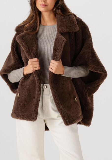 Bruine ALTER EGO Teddy jas JAGGER - large