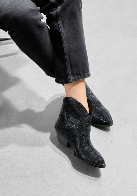 Zwarte LOLA CRUZ Enkellaarsjes 312T00BK Zwarte LOLA CRUZ Enkellaarsjes 312T00BK - large