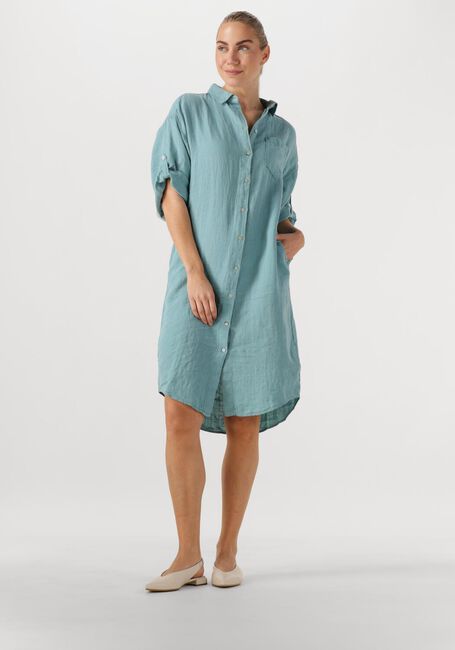 Blauwe BELLAMY Midi jurk FAY - large