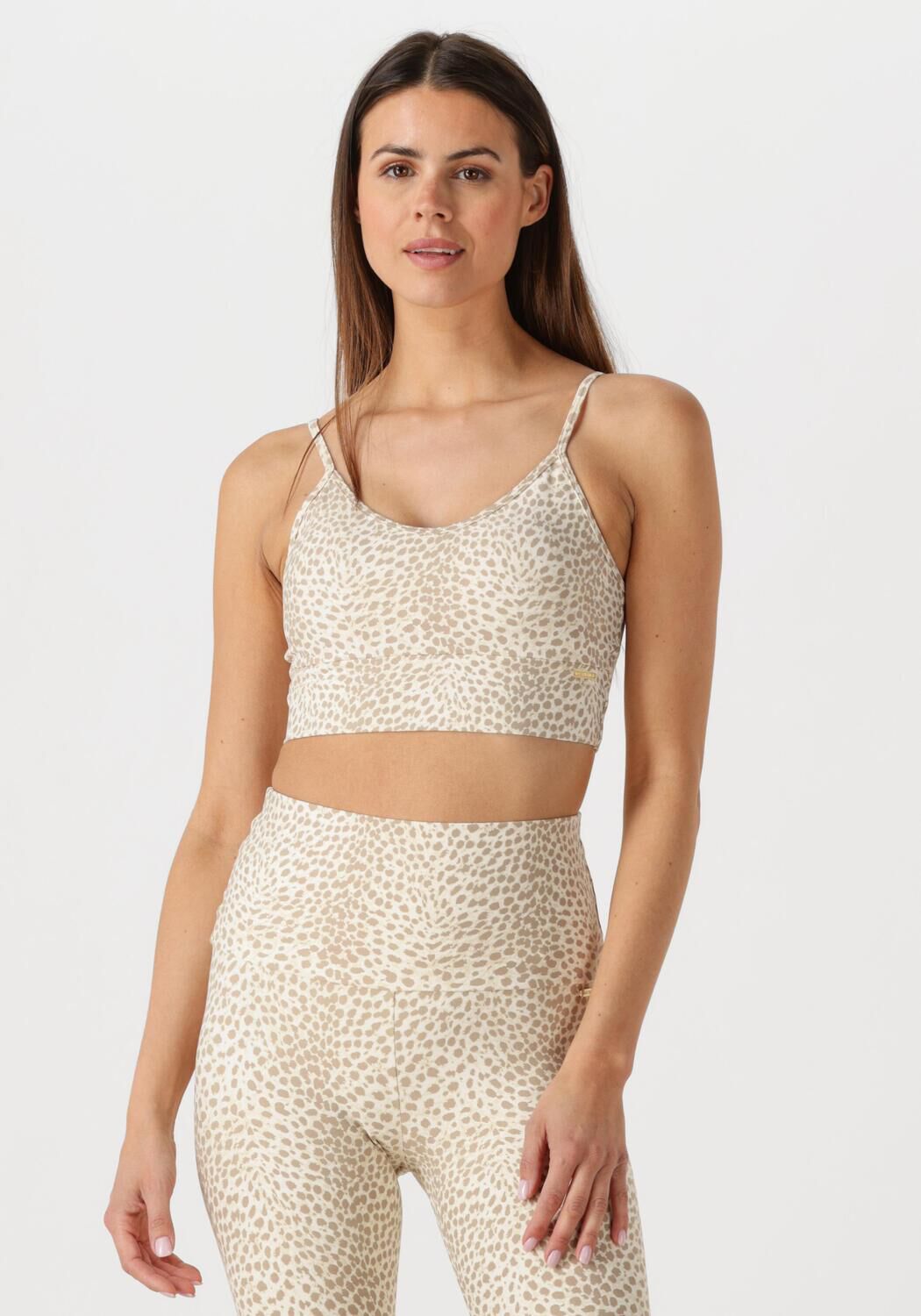 Deblon Sports Top Dames Ivy, Maat: L, Kleur: Beige