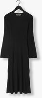 Zwarte GESTUZ Midi jurk ANTALIGZ WOOL DRESS - medium