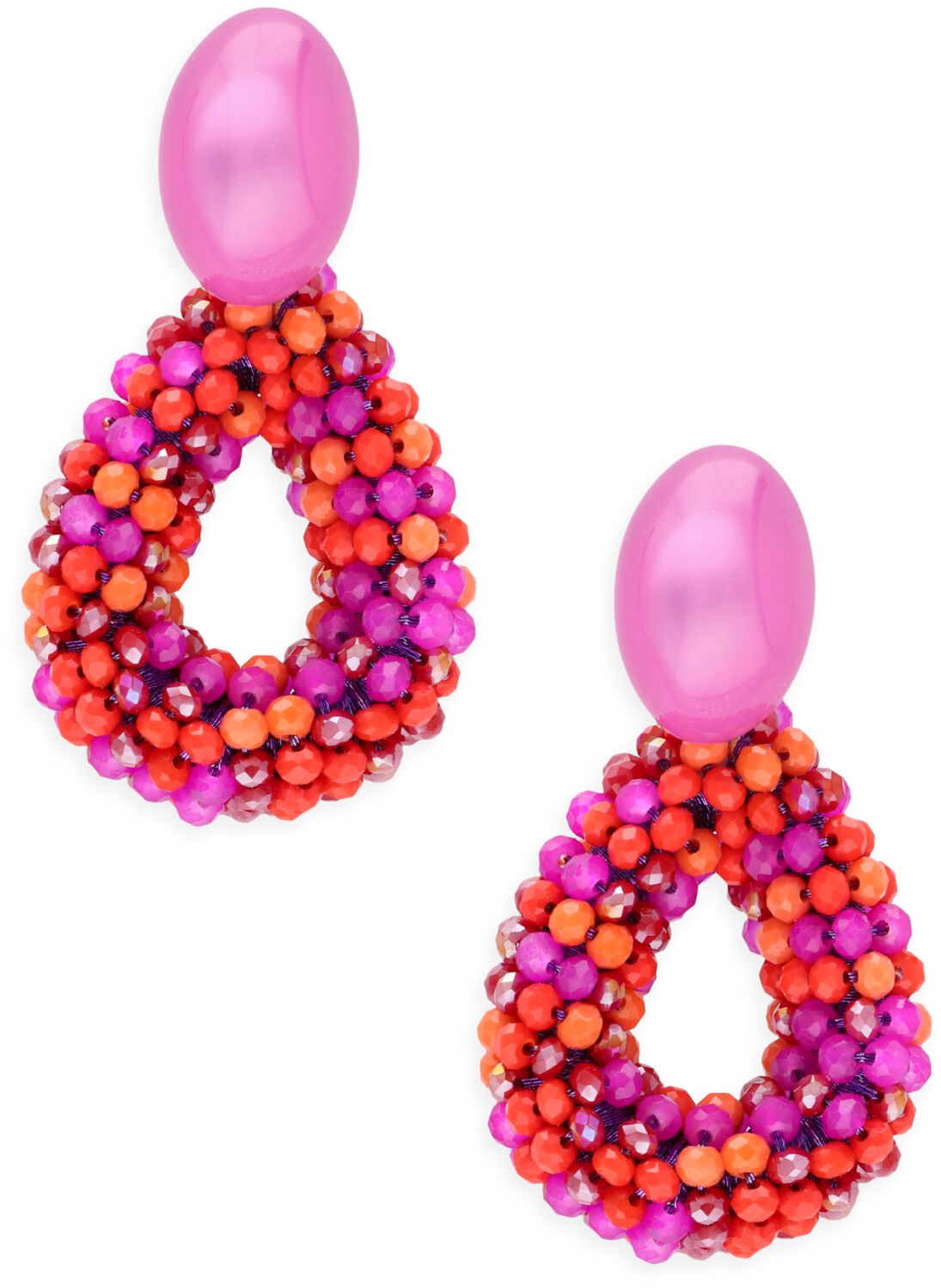 LOTT. gioielli Sieraad
Dames Cegb003-g13693, Materiaal: Glas, Kleur: Oranje afbeelding 1