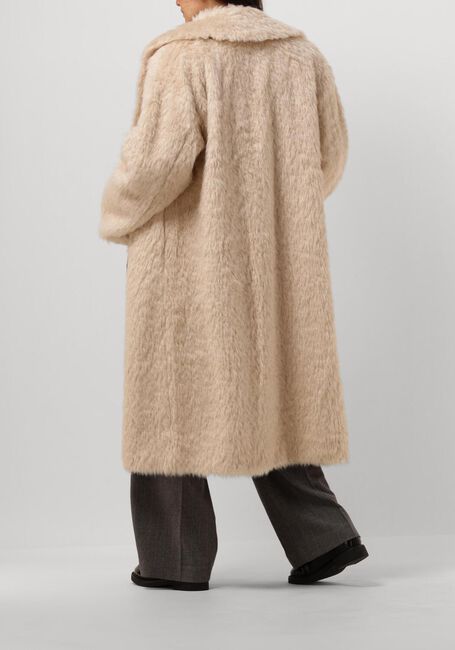 Creme STAND STUDIO Faux fur jas NICOLE COAT - large