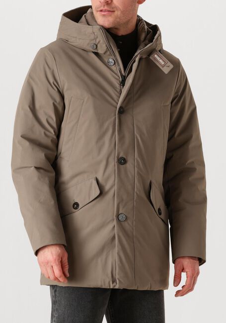 Taupe WOOLRICH Parka's STRETCH ARCTIC PARKA - large