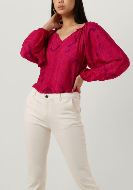 Roze SISSEL EDELBO Blouses JAKARTA SILK BLOUSE - large