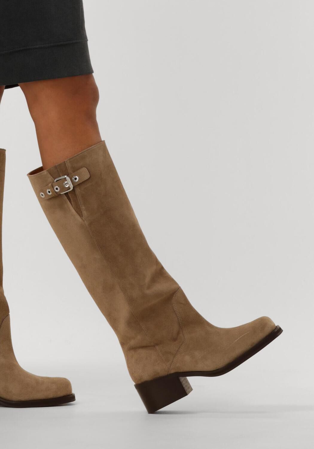Taupe TORAL Hoge laarzen RONNIE - large