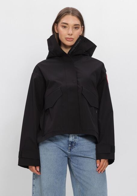 Zwarte CANADA GOOSE Regenjas TOFINO RAIN JACKET - large