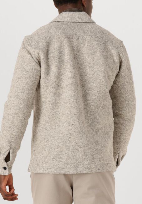 Lichtgrijze GENTI Overshirt EAGLE RELAXED FIT - large