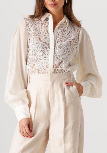 Gebroken wit COPENHAGEN MUSE Top MOLLY SHIRT - large