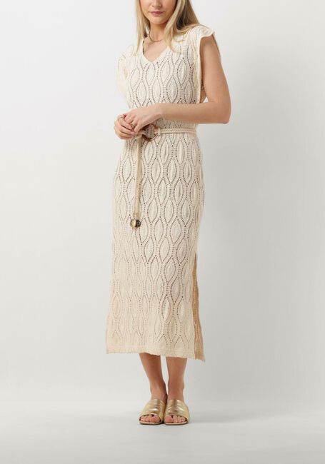 Creme CAROLINE BISS Midi jurk 1140/34 - large