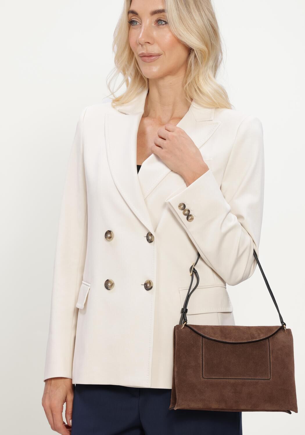 Beige MAX MARA Blazer WKDCOLIBRI - large