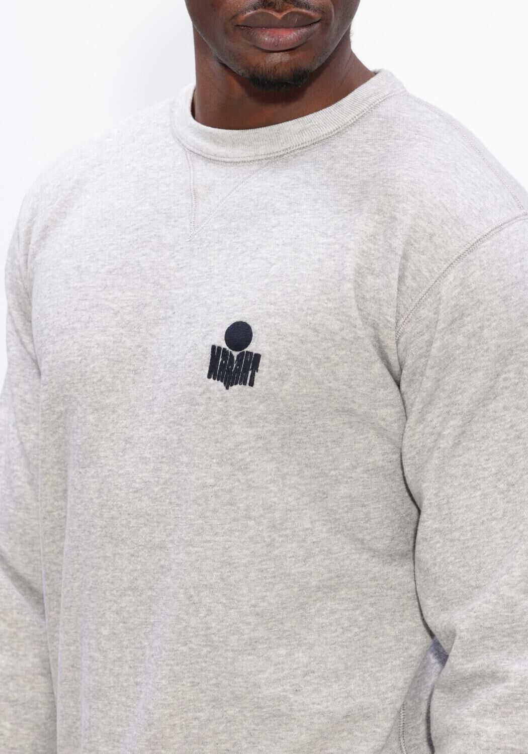 Lichtgrijze ISABEL MARANT Sweater MIKE SWEAT SHIRT - large