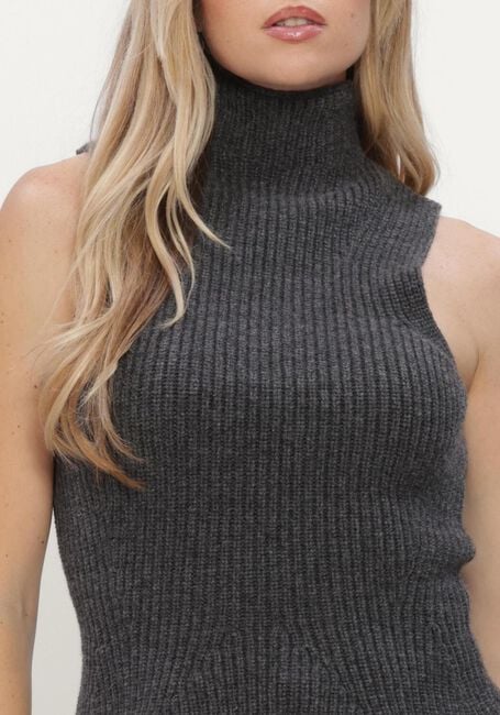 Donkergrijze RHUNE Trui THORA KNIT - large