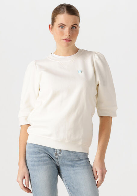 Gebroken wit JANICE Trui FRANK WHITE - large