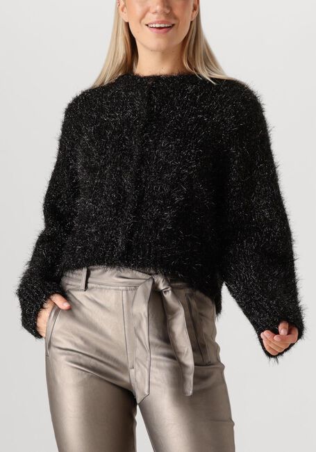 Zwarte KNIT-TED Vest LYNN CARDIGAN - large