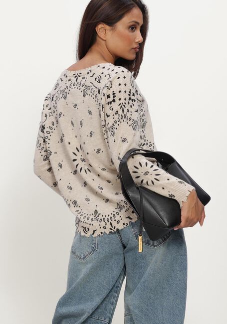 Beige KUJTEN Truien/vesten MELA BANDANA - large