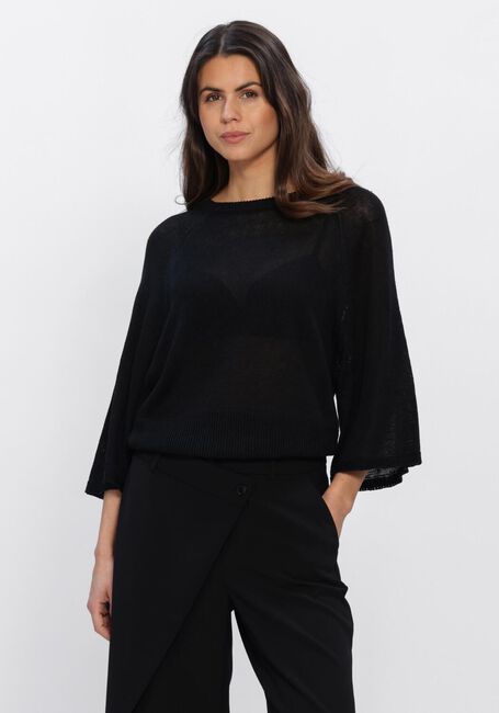 Zwarte STUDIO AR Trui MARISOL LINNEN KNIT - large