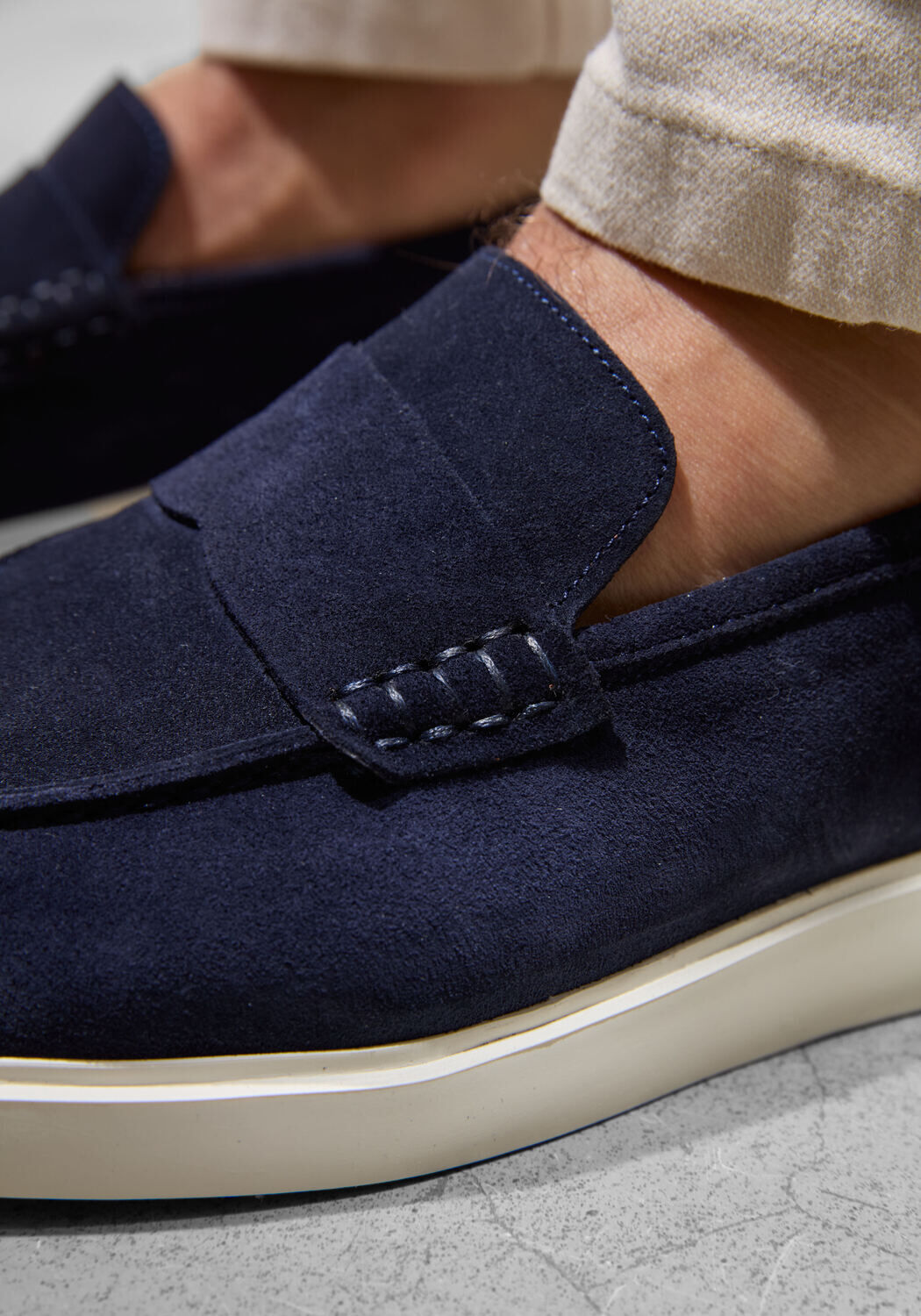 Blauwe STEFANO LAURAN Loafers 7183 - large