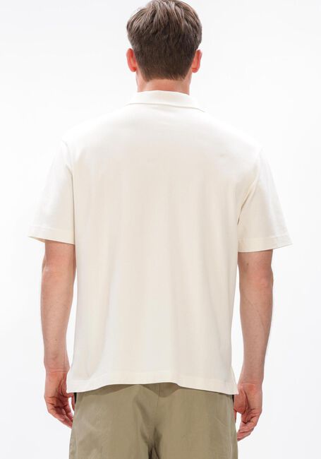 Witte OLAF HUSSEIN T-shirt SIGNATURE PIQUE POLO - large