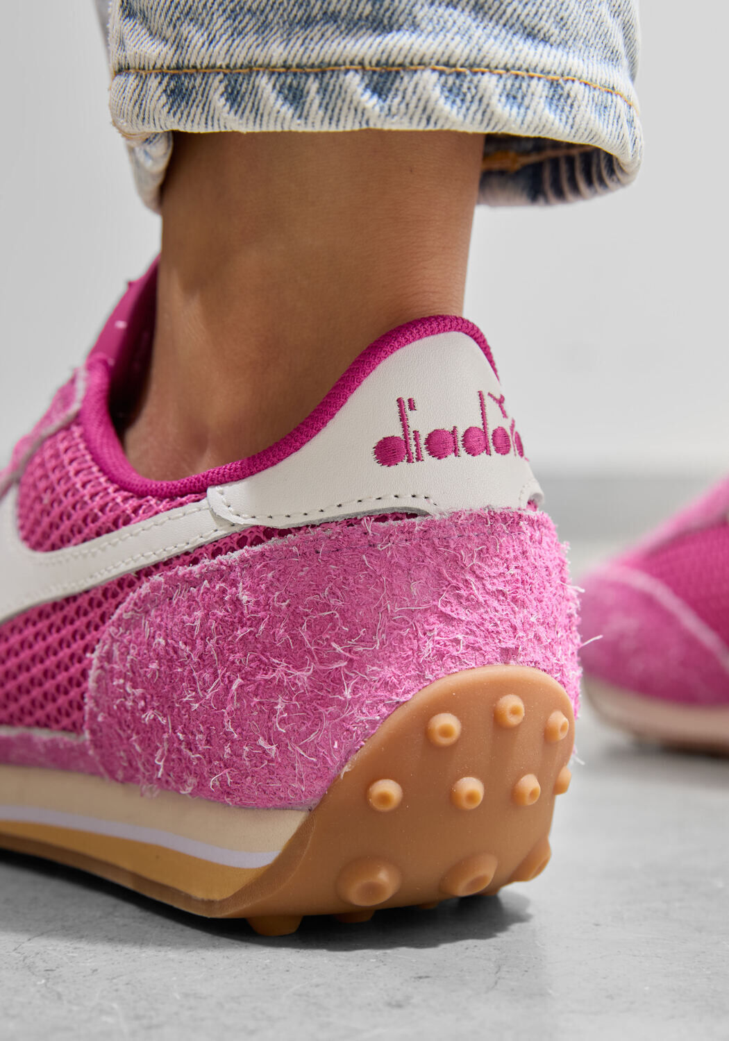 Roze DIADORA HERITAGE Lage sneakers RALLY - large