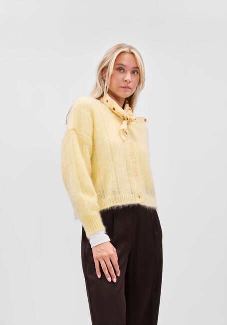 Butter yellow DES PETITS HAUTS Vest CHOUETTE - large