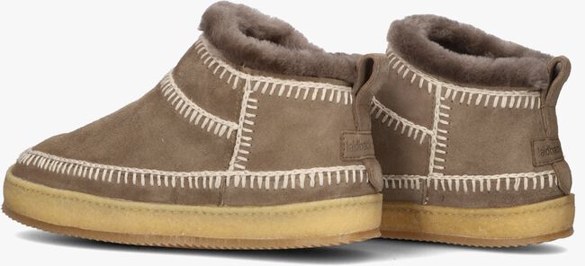 Taupe LAIDBACKLONDON Vachtlaarzen NYUKI LOW CROCHET Taupe LAIDBACKLONDON Vachtlaarzen NYUKI LOW CROCHET - large