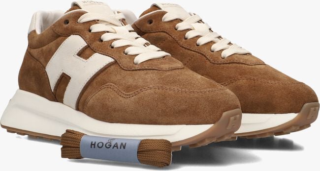 Cognac HOGAN Lage sneakers H641 ALLACCIATO H PATCH Cognac HOGAN Lage sneakers H641 ALLACCIATO H PATCH - large
