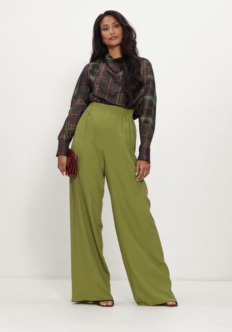 Groene NATAN Wijde broek PANTALON FLOU - large