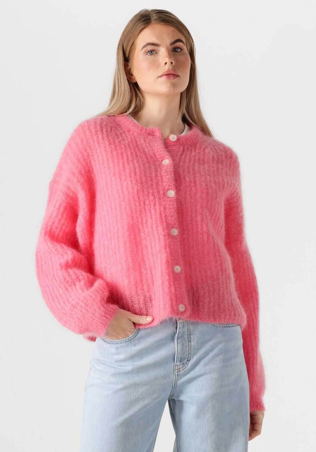 Des Petits Hauts Vest Dames Alma, Maat: L, Kleur: Roze