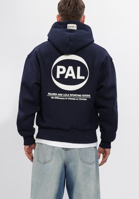 Donkerblauwe PAL Sporting Goods Sweater PRE GAME HOODIE - large