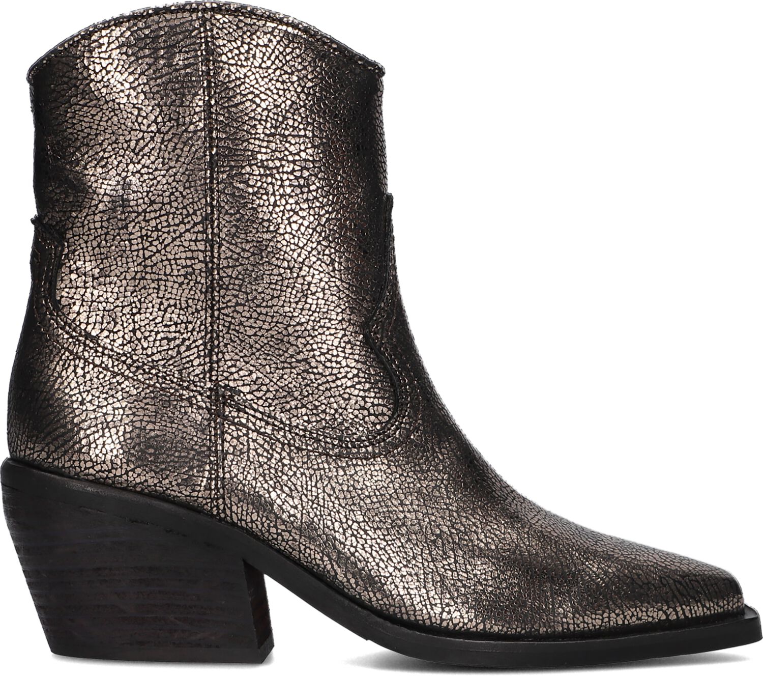 VIA VAI Enkellaarsjes
Dames Eveline Clark, Maat: 37, Materiaal: Leer, Kleur: Zilver