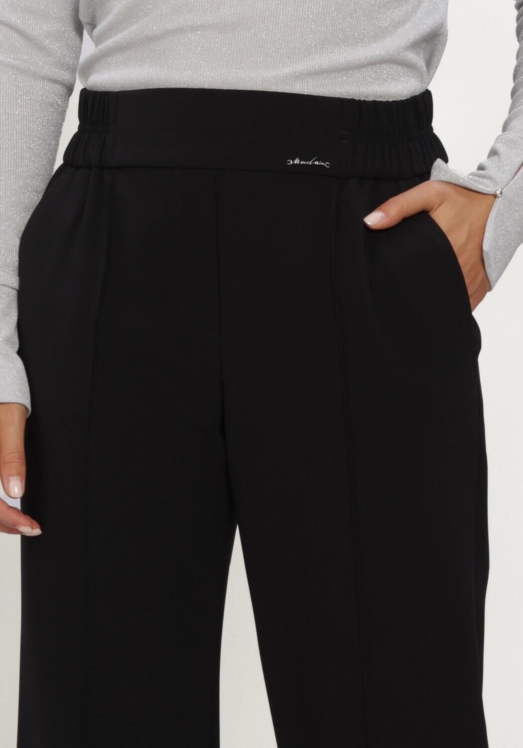 Zwarte MARC CAIN COLLECTION Wijde broek PANTALON WASHINGTON - large