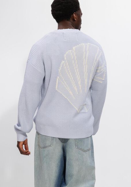 Lichtblauwe NEW AMSTERDAM SURF ASSOCIATION Trui BIG LOGO CREWNECK - large