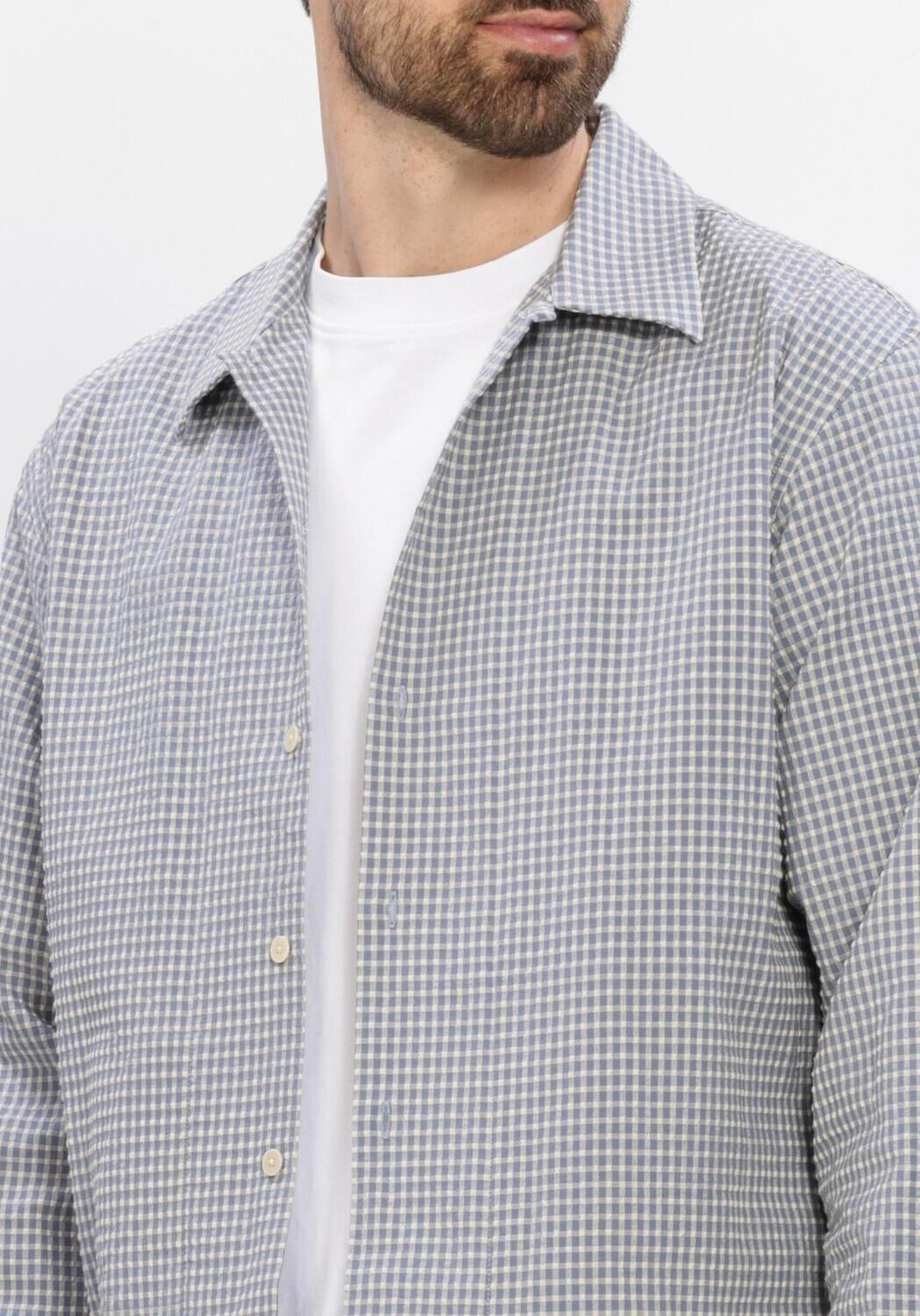 Lichtblauwe NN.07 Casual overhemd REED 50057 - large