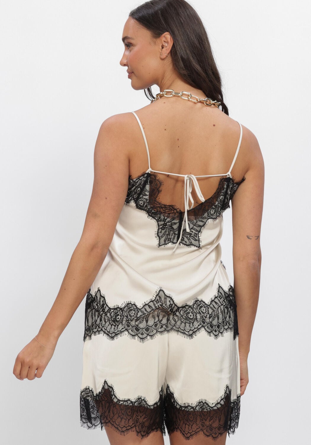 Beige GESTUZ Broeken GZLALOU TOP - large