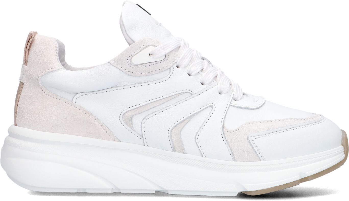 VIA VAI Lage Sneakers Dames Vic Taylor, Maat: 40, Materiaal: Leer, Kleur: Ecru
