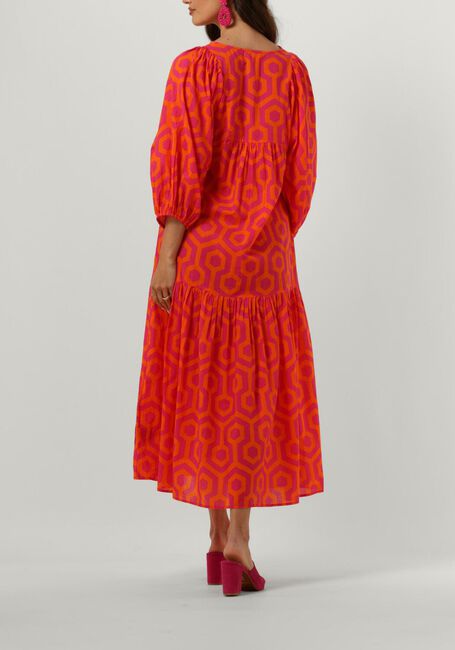 Roze NOTRE-V Maxi jurk NV-DENTE MIDI DRESS - large