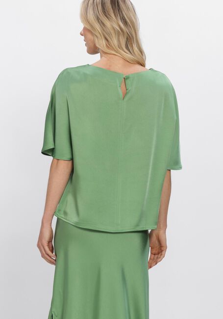 Groene SEA ME HAPPY Top MERCEDES TOP SATIN CREPE - large