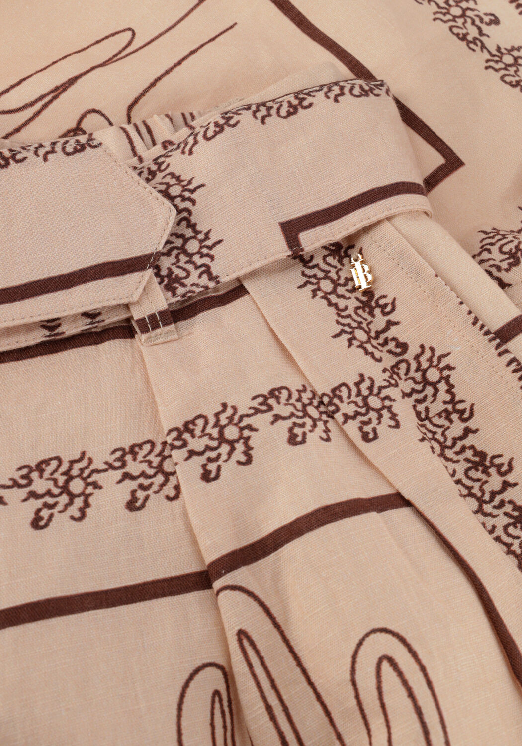 Zand IBANA Korte broek SERINA DESERT - large