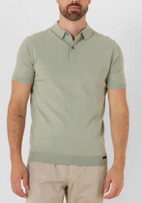 Groene GENTI T-shirt POLO BUTTON SS K2046-1260 - large