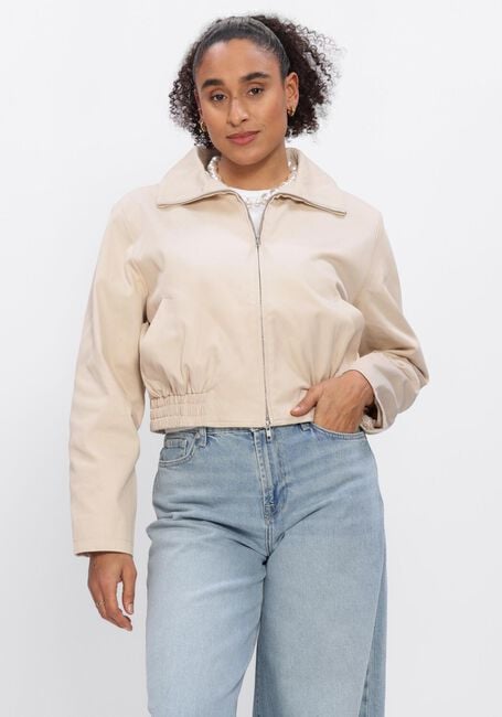 Beige SECOND FEMALE Jack WILLIE JACKET - large